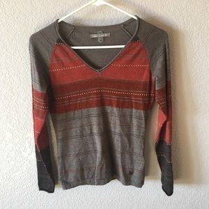 Smartwool Patterned V-Neck Sweater
